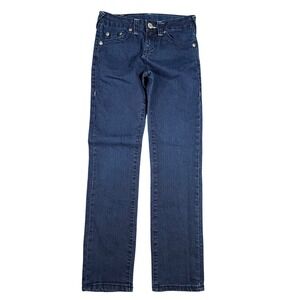 True Religion Geno Relaxed Slim Jeans‎ Kids Size 12 Blue Denim Pants